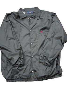 Vintage Polo  Navy Lightweight Windbreaker Jacket